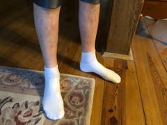 DIABETIC SOCK CLUB Men's Cotton Diabetic Ankle Socks (6 Pair) Review
