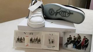 Puma x Bts Basket Patent BTS Shoes | hallyumart