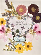 Bunbougu.com.au Appree Pressed Flower Deco Sticker - Manchurian Violet Review