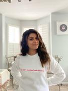 The Lone Travel Girl They Ain't Coming, Book The Trip Sweatshirt Review