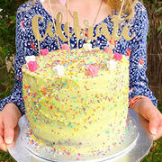 Illume Partyware Celebrate Gold Glitter Cake Topper - 1 Pce Review