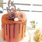 Illume Partyware Oh Baby Rose Gold Glitter Cake Topper - 1 Pce Review