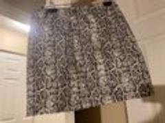 J.ING Snakeskin Mini Skirt Review