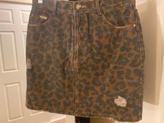 J.ING Pounce Leopard Mini Skirt Review