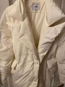 J.ING Sienna White Puffer Wrap Coat Review