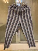 J.ING Ally Grey Checkered Chinos Review