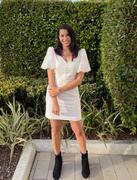J.ING Mona White Puff Sleeve Dress Review