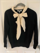 J.ING Clara Black Bow Neck Sweater Review