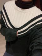 J.ING Varsity Black Mixed Sweater Review