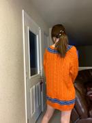 J.ING Ollie Colorblock Cable Knit Sweater Review