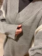J.ING Sabine Grey Oversized Sweater Review