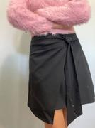 J.ING Stefamy Black Asymmetrical Mini Skirt Review