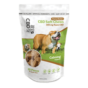 Curious Rick's Hemporium CBD Living - Dog CALMING Soft Chews - Peanut Butter Calming Treats - 30 Treats Review
