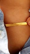 Tiny Tags Gold Skinny Bar Necklace Review