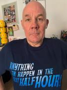 The Gerry Anderson Store Anything Can Happen In The Next Half Hour! Men's T-Shirt Review