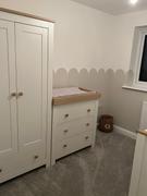 CuddleCo Luna 3 Piece Nursery Furniture Set - White & Oak Review
