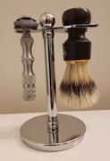 West Coast Shaving WCS 301 Razor and Brush Stand, Chrome Review