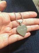 WonderSpark Personalized Photo MEMORIAL Heart Necklace Review