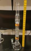VITAE Glass 23 Voyager + Dual Perc Bong Review