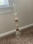VITAE Glass 23 Voyager + Dual Perc Bong Review