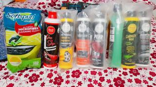 Wavex Wavex Plastic Leather Vinyl Rubber Cleaner 350ml|Car Interior Dashboard Cleaner with Dashboard Polish and Leather Conditioner+Protectant 350gm |Care Care kit(Set of 2) Review