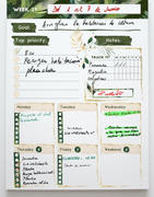 DigitallyWild Weekly planner - Notepad - Portrait Digital planner Review