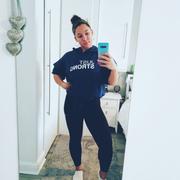 Just Strong Navy Blue Cropped Statement Hoodie Review