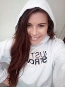 Just Strong Jet White Cropped Statement Hoodie Review