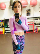 Just Strong Light Pink / Purple Seamless Panelled Long Sleeve Review