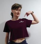 Just Strong Mulberry Logo Crop Top Review