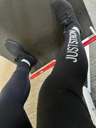 Just Strong Deep Black Motion Leggings Review