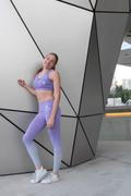 Just Strong Seamless Purple Ombre Leggings Review
