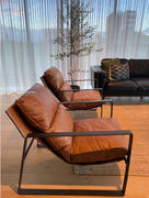 Living By Design PRE ORDER | LAURENT LEATHER ARM CHAIR PACKAGE  |  COGNAC LEATHER  |   2 X LAURENT CHAIRS Review
