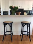 Living By Design NEWFIELD BAR STOOL  BUNDLE  |  BLACK + NATURAL RATTAN SEAT Review