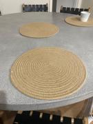 Living By Design DEMI COTTON ROUND PLACEMAT  |  NATURAL  |  SET OF 8 Review