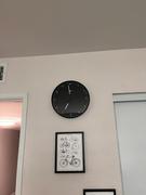 Ugmonk Braun Wall Clock (Black) Review