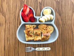 We Might Be Tiny Bunny Stickie® Plate - Grey Review