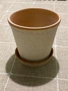 Afloral.com Bergs Handmade Pot and Saucer - 6.5 Tall x 6.5 Wide with Drainage Review