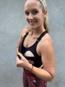 Love and Fit Cambria Nursing Sports Crop 2.0  - Glacier Review