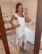 JAUS Giselle Dress - White Review