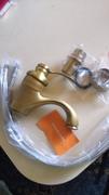 ATY Home Decor  Antique Brass Faucet Bathroom Faucets Crane Sink Basin Mixer Tap Review