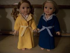 Pixie Faire Dreamy Dressing Gowns 14.5 Doll Clothes Pattern Review