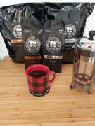 Rampage Coffee Co. 5 Pound Bag, Sticker Pack + BONUS Coaster Set | Rampage Coffee Co. Review