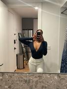 Los Angeles Apparel B128CF - Long Sleeve Crossfront Bodysuit Review