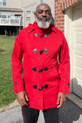 Southern Gents SG Toggle Raincoat - Red Review