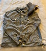 Southern Gents SG Suede Trucker Jacket - Grey Review