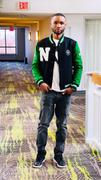 Southern Gents Kamaru Usman - NGHTMR Varsity Jacket - Black + Green Review