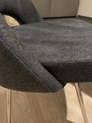 Interior Icons Executive - Executive Armless Dining Chair, Dark Gray Review