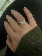 Blackbird & Sage Electroformed Blue Lace Agate Copper Ring Review