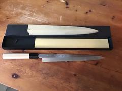 JapaneseChefsKnife.Com Fu-Rin-Ka-Zan Hon Kasumi Series Blue Steel No.2 Yanagiba (240mm to 300mm, 3 sizes) Review